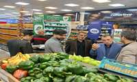 بازدید مدیران استانی و شهرستانی از روند توزیع کالاهای اساسی و تنظیم بازاری در شهرستان بهشهر 