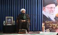 مراسم اربعین رهبر شهید انقلاب حضرت آیت الله سید علی حسینی خامنه‌ای در سازمان جهاد کشاورزی مازندران