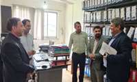بازدید مشاور معاون وزیر در مرکز صدور پروانه وزارت جهاد کشاورزی از واحد امور دام مدیریت جهاد کشاورزی سوادکوه