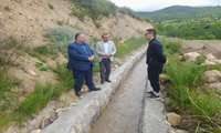 بازدید از طرح کانال سنگ ملاتی روستای زروم با اعتبار ۷.۵ میلیارد ریال در شهرستان نکا