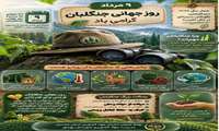 ۹ مرداد روز جهانی جنگلبانان گرامی باد
