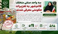 سه واحد صنفی متخلف قائم‌شهر به تعزیرات حکومتی معرفی شدند