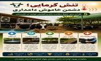 تنش گرمایی دشمن خاموش دامداری