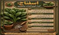 گیاه اسفناج