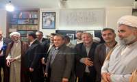 دیدار فرماندار و روسای ادارات نکا با امام جمعه شهرستان به مناسبت هفته دولت