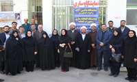 تجلیل از خانواده شهید سید اسماعیل اسدالله‌زاده در مرکز جهاد کشاورزی گتاب 