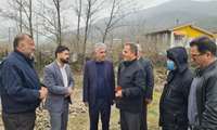 بازدید میدانی مسئولان جهاد کشاورزی برای بازسازی سردهنه ها در سوادکوه