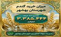 خرید بیش از  سه  هزار تُن گندم در بهشهر؛ گامی در مسیر حمایت از معیشت بهره‌برداران