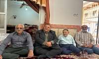  دیدار مدیر و  کارکنان مدیریت جهادکشاورزی شهرستان نکا با خانواده شهید عباسی به مناسبت گرامیداشت هفته جهاد کشاورزی