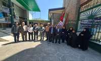 برپایی میز ارتباط مردمی مدیریت جهاد کشاورزی سوادکوه شمالی در نماز جمعه به مناسبت هفته جهاد کشاورزی