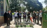 جویبار میزبان عطرافشانی گلزار شهدا و تجدید بیعت با آرمان های انقلاب و شهدا در هفته جهاد کشاورزی 