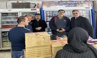 بازدید میدانی فرماندار و مسوولان استانی از مراکز عرضه کالاهای اساسی جویبار 