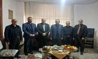 دیدار سرپرست سازمان جهاد کشاورزی مازندران با خانواده جانباز شهید حاج مسعود بانکه‌ساز