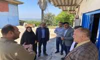 بازدید از یک واحد مرغداری در روستای قاسم‌خیل قائم‌شهر