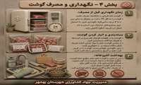 راهنمای بهداشتی عید سعید قربان نگه داری و مصرف گوشت   شماره ۴